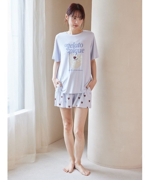 ■KTHARU様■✨美品✨GELATO PIQUE✨ルームウェア パジャマ gelato pique（ジェラートピケ） パジャマ ルームウェア 「ONLINE限定