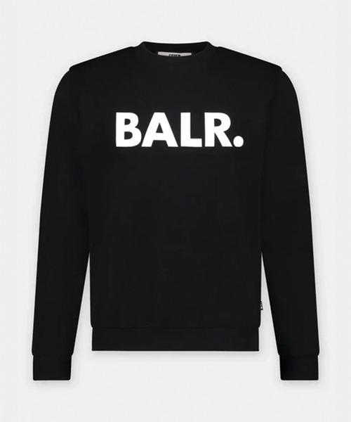 「BALR.」 スウェットカットソー M ブラック メンズ_画像3