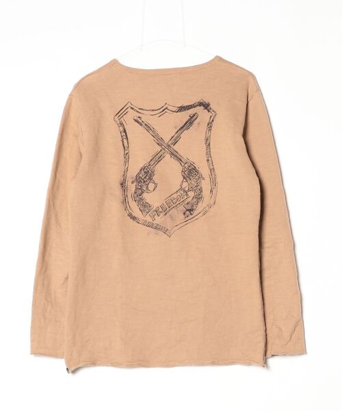 「roar」 長袖Tシャツ 3 ベージュ メンズ_画像2