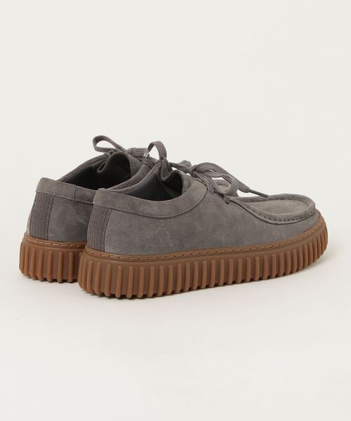 「Clarks」 シューズ UK8 薄墨色 メンズ