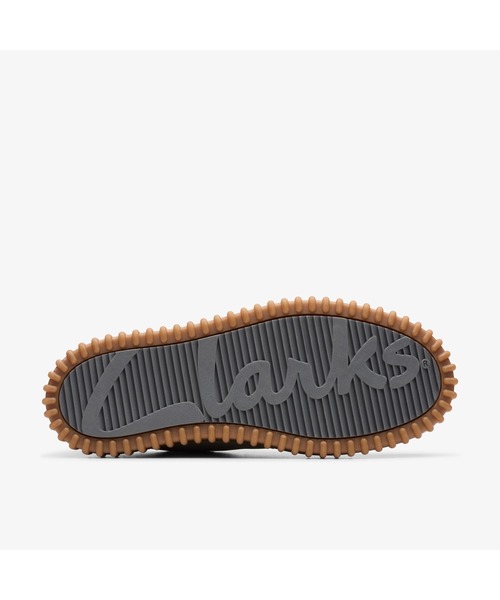 「Clarks」 シューズ UK8 薄墨色 メンズ