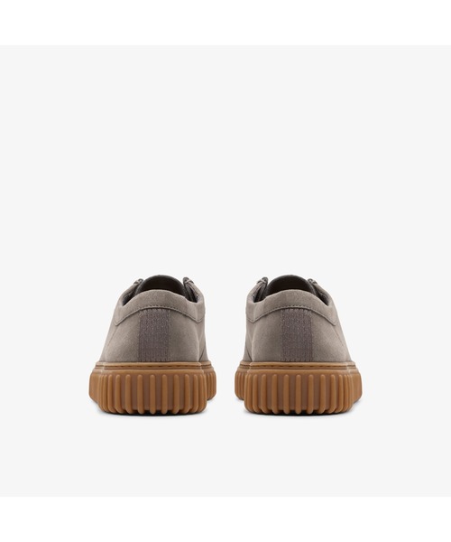 「Clarks」 シューズ UK8 薄墨色 メンズ