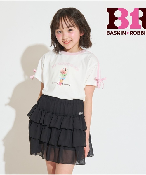 PINK-latte（ピンクラテ） tシャツ 「サーティワン」「接触冷感」袖