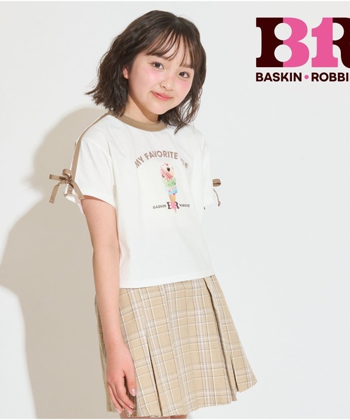 PINK-latte（ピンクラテ） tシャツ 「サーティワン」「接触冷感」袖