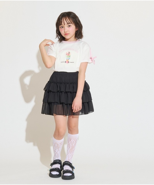 PINK-latte（ピンクラテ） tシャツ 「サーティワン」「接触冷感」袖