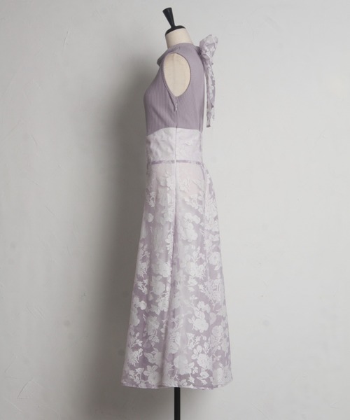 「tocco closet」 ノースリーブワンピース M チャコールグレー レディース_画像5