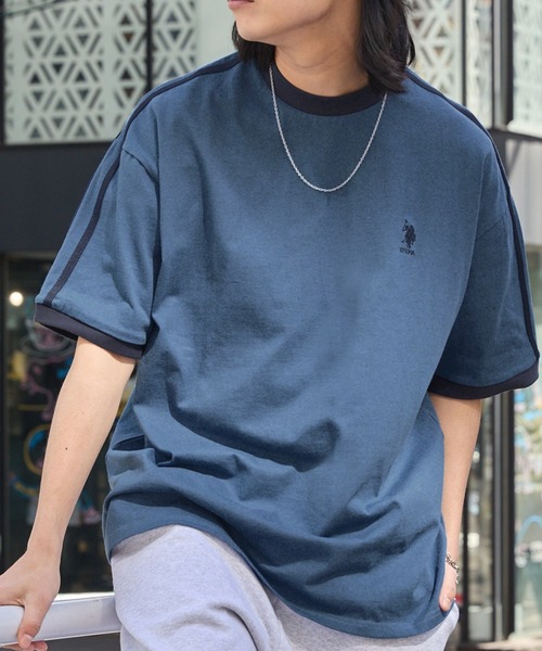 「MONO-MART」 半袖Tシャツ S パープル レディース_画像2