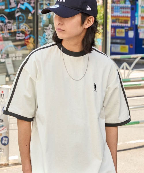 「MONO-MART」 半袖Tシャツ S パープル レディース_画像9
