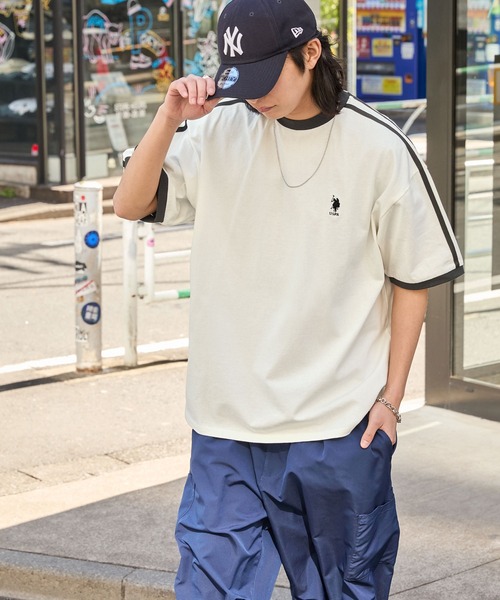 「MONO-MART」 半袖Tシャツ S パープル レディース_画像10