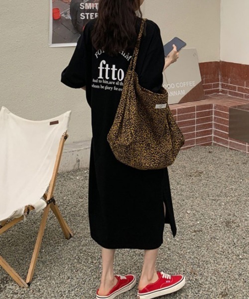 ワンピース ワンポイントTシャツワンピース | ブランド登録なし | 04