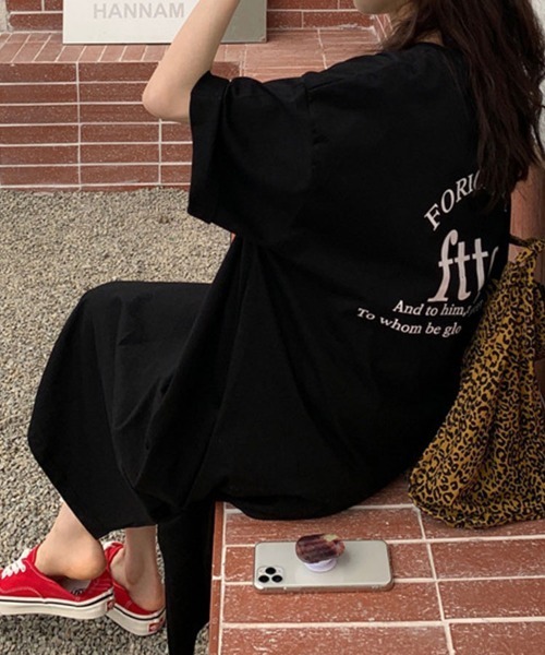 ワンピース ワンポイントTシャツワンピース | ブランド登録なし | 07