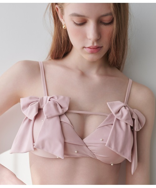 PEACH JOHN（ピーチジョン） 水着 盛れるリボンビキニ水着 レディース