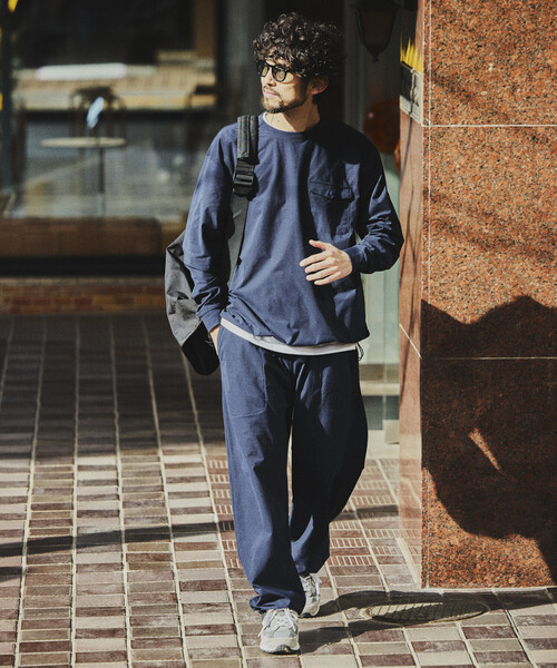 「FREAK'S STORE」 セットアップ MEDIUM グレー メンズ_画像2