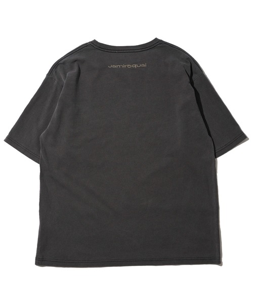 「ADPOSION」 半袖Tシャツ LARGE チャコールグレー メンズ_画像3