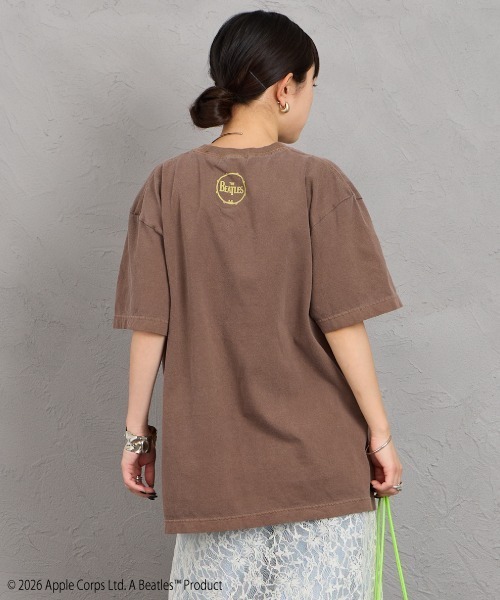 「GOOD ROCK SPEED」 半袖Tシャツ X-LARGE ブラウン レディース_画像4