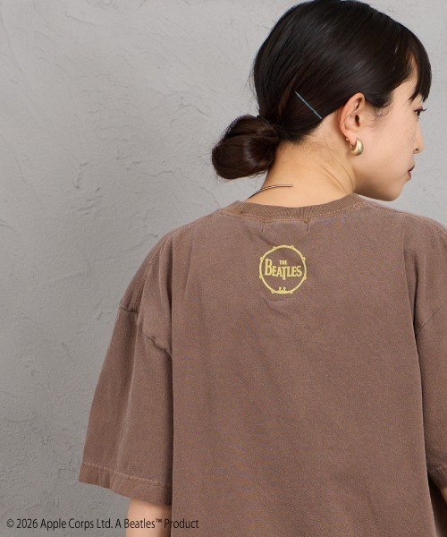 「GOOD ROCK SPEED」 半袖Tシャツ X-LARGE ブラウン レディース_画像6