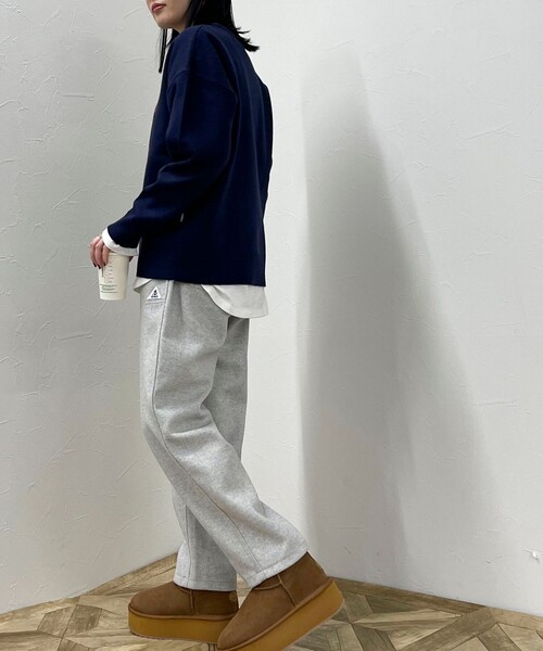 「GEVACO」 イージーパンツ 36 ミント レディース_画像4