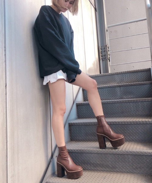 喜ばれる誕生日プレゼント Chunky Skinnyショートブーツ Heel ブーツ Www 11thspace Com