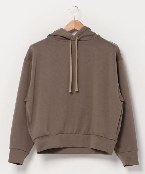 パーカー 「V::ROOM 」ブイ ルーム/ ponte Wide Hoodie　「ユニセックス」 レディース メンズ