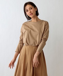 tシャツ 「SETENS/セテンス」コットンロングスリーブプルオーバー レディース SETENS tシャツ 「SETENS/セテンス」コットンロングスリーブプル