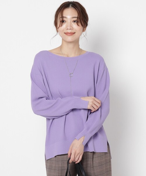 人気SALE豊富な ニット - 通販 - PayPayモール ドルマンスリーブ風リラクシーニット ZOZOTOWN PayPayモール店 新品超歓迎
