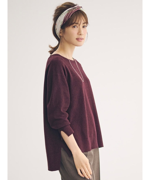 人気SALE豊富な ニット - 通販 - PayPayモール ドルマンスリーブ風リラクシーニット ZOZOTOWN PayPayモール店 新品超歓迎