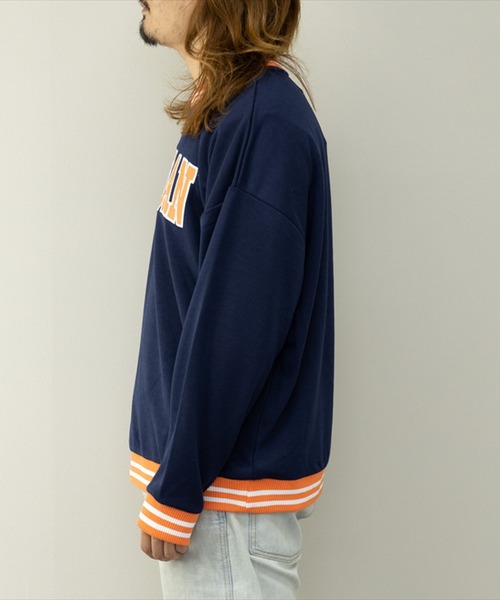 NO WAY トレーナー スウェット /裏毛ラインリブ/ビッグトレーナー(300g