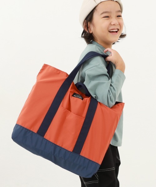 devirock トートバッグ バッグ お道具箱が入る バイカラー レッスン  