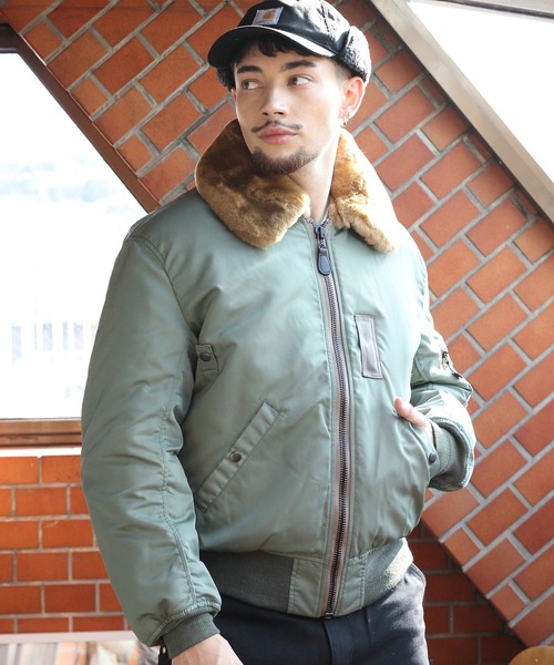 ジャケット ミリタリージャケット HOUSTON B-15D FLIGHT JACKT HOUSTON 15D FLIGHT