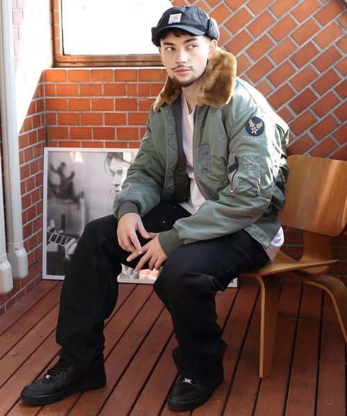 ジャケット ミリタリージャケット HOUSTON B-15D FLIGHT JACKT HOUSTON 15D FLIGHT