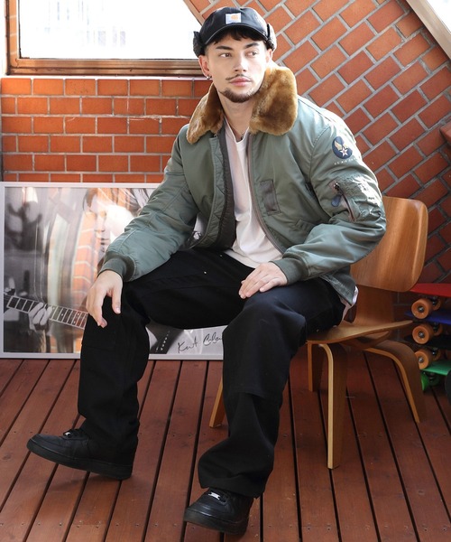 ジャケット ミリタリージャケット HOUSTON B-15D FLIGHT JACKT HOUSTON 15D FLIGHT