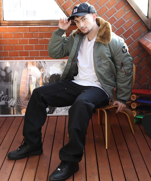 ジャケット ミリタリージャケット HOUSTON B-15D FLIGHT JACKT HOUSTON 15D FLIGHT