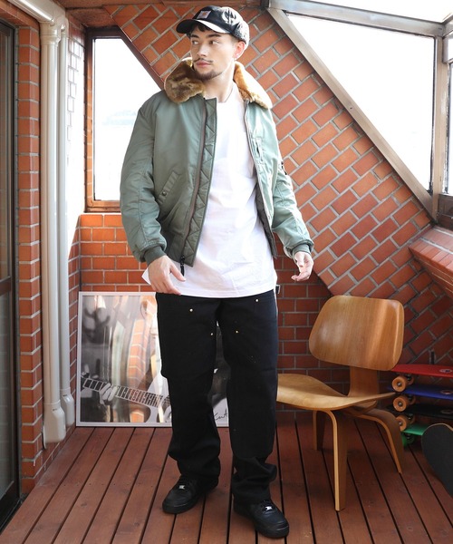 ジャケット ミリタリージャケット HOUSTON B-15D FLIGHT JACKT HOUSTON 15D FLIGHT