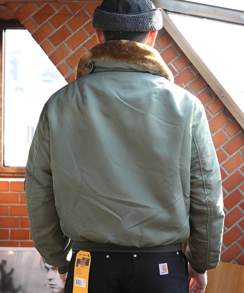 ジャケット ミリタリージャケット HOUSTON B-15D FLIGHT JACKT HOUSTON 15D FLIGHT