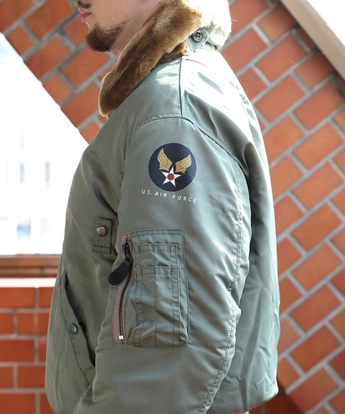 ジャケット ミリタリージャケット HOUSTON B-15D FLIGHT JACKT HOUSTON 15D FLIGHT