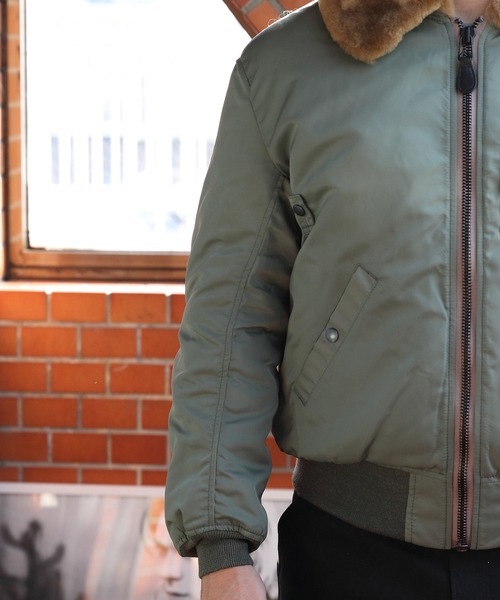 ジャケット ミリタリージャケット HOUSTON B-15D FLIGHT JACKT HOUSTON 15D FLIGHT