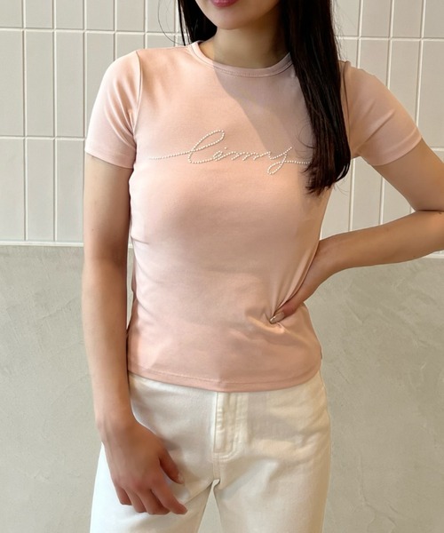 eimy istoire tシャツ 「ZOZOTOWN限定」eimyパールロゴTシャツ