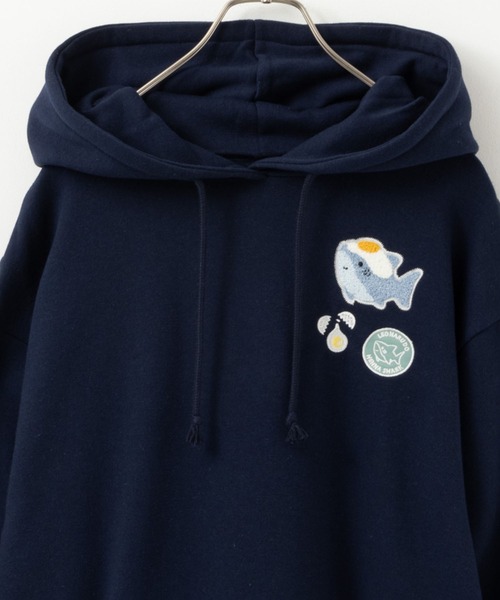 パーカー れおなるど ワッペン付きパーカー レディース : ZOZOTOWN