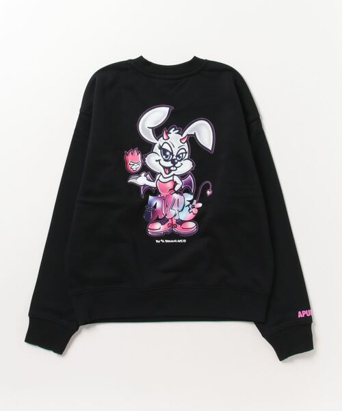 AAPE BY A BATHING APE トレーナー スウェット CREW NECK SWEAT