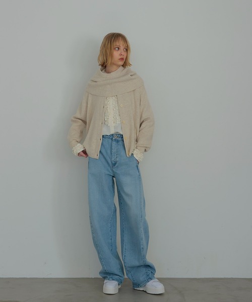 DRESSLAVE（ドレスレイブ） カーディガン wool cashmere cardigan