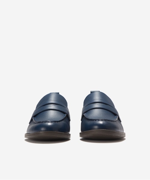 セール☆COLE HAAN スタッシ ボウ ローファー（ネイビー） スタッシ チェーン ローファー womens. 0.0 | COLE_HAAN