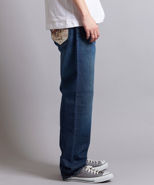 美品】アダムエロペ　ルーズフィットアジャストデニム　デニム　サイズ38 Lee ジーンズ LEE STRAIGHT CUT 101-Z メンズ レディース