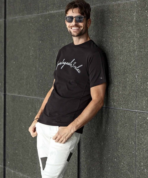 tシャツ 1PIU1UGUALE3 RELAX(ウノピゥウノウグァーレトレ リラックス)メタリックアーチロゴ半袖Tシャツ メンズ レディース | 1PIU1UGUALE3 RELAX | 12