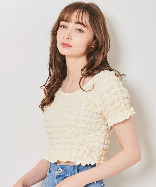 31 Sons de mode tシャツ ポコポコトップス レディース