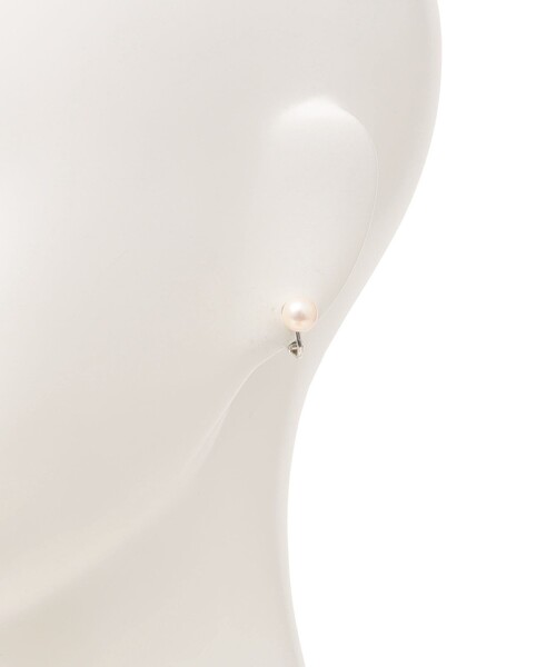SHIPS イヤリング 8mm 丸玉 ベーシック パール レディース