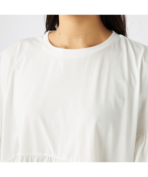 OCEAN PACIFIC オーシャンパシフィック Tシャツ レディース 半袖 M L XL ブランド 春 夏 水陸両用 UPF50＋ 袖フレアデザイン UVカットシャツ クルーネック Ocean Pacific OCEAN PACIFIC オーシャンパシフィック Tシャツ
