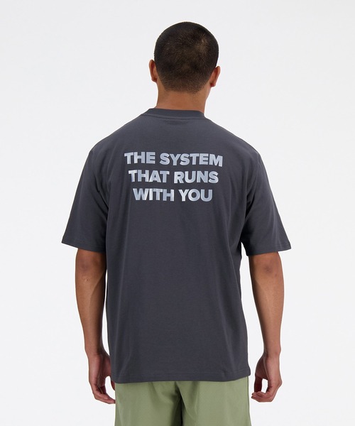 New Balance tシャツ Shifted Over Size S/S TEE MT41554 メンズ