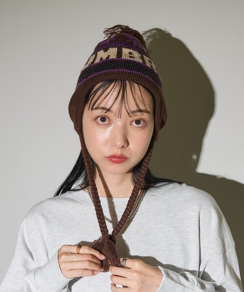 FREAK'S STORE ニット帽 ニットキャップ UMBRO × STORE/アンブロ