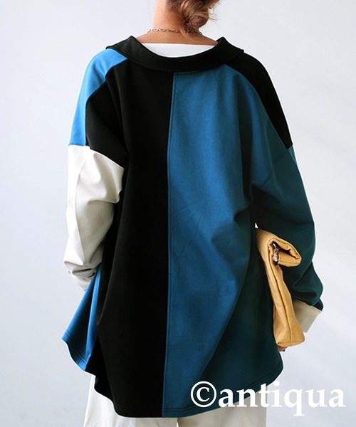 antiqua（アンティカ） コート アウター ポンチシャツジャケット