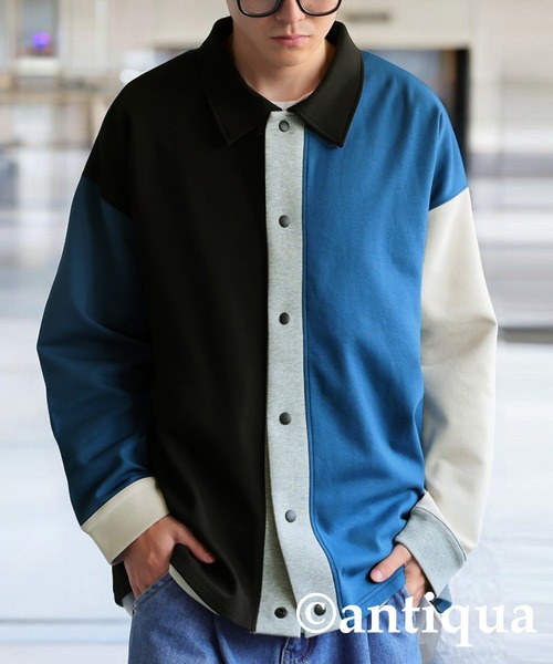 antiqua（アンティカ） コート アウター ポンチシャツジャケット